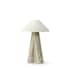 Palecek Lydia 22" Tall Buffet Table Lamp Off White