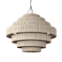 Palecek Everly 10 Light 48" Wide Chandelier Taupe