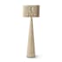 Palecek Portland 63" Tall Buffet Floor Lamp Brass