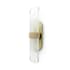 Palecek Yvonne 2 Light 23" Tall Wall Sconce Brushed Brass