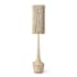 Palecek Newport 65" Tall Buffet Floor Lamp Brass