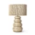 Palecek Kona 30" Tall Buffet Table Lamp Brass