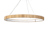 Palecek Gibson 44" Wide Ring Chandelier Brass
