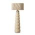 Palecek Kona 66" Tall Buffet Floor Lamp Brass