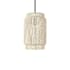 Palecek Everly 12" Wide Outdoor Pendant Black