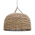 Palecek Green Oaks 3 Light 36" Wide Pendant Nickel