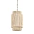 Palecek Everly 10" Wide Pendant Taupe