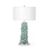 Palecek Seaglass 27" Tall Buffet Table Lamp Stainless
