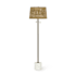 Palecek Winslow 2 Light 60" Tall Buffet Floor Lamp Brass