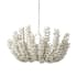 Palecek Coco Magnolia 4 Light 43" Wide Chandelier Cream