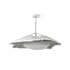 Palecek Lima 4 Light 43" Wide Chandelier Pewter / Gold