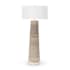 Palecek Aviana 69" Tall Buffet Floor Lamp Nickel