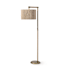 Palecek Carolina 69" Tall Buffet Floor Lamp Brass