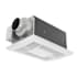 Panasonic 110 CFM 0.7 Sone Ceiling Mounted Exhaust Fan with Heater and Light White