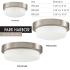 Brushed Nickel Size Variations