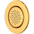 Perrin and Rowe Single Function Round Brass Body Spray English Gold