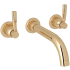 Perrin and Rowe Holborn Wall Mounted Tub Filler English Gold