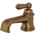 Perrin and Rowe Edwardian 1.2 GPM Single Hole Bathroom Faucet with Pop-Up Drain Assembly English Bronze