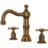 Perrin and Rowe Edwardian 1.2 GPM Widespread Bathroom Faucet with Pop-Up Drain Assembly English Bronze