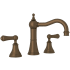 Perrin and Rowe Georgian Era 1.2 GPM Widespread Bathroom Faucet with Pop-Up Drain Assembly English Bronze