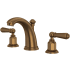 Perrin and Rowe Edwardian 1.2 GPM Widespread Bathroom Faucet with Pop-Up Drain Assembly English Bronze