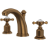 Perrin and Rowe Edwardian 1.2 GPM Widespread Bathroom Faucet with Pop-Up Drain Assembly English Bronze