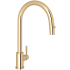 Perrin and Rowe Holborn 1.75 GPM Single Hole Pull Down Kitchen Sink Faucet English Gold