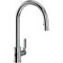 Perrin and Rowe Armstrong 1.8 GPM Touchless Single Hole Pull Down Kitchen Faucet Polished Chrome