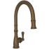 Perrin and Rowe Georgian Era 1.8 GPM Single Hole Pull Down Kitchen Faucet English Bronze