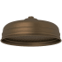 Perrin and Rowe 1.8 GPM Single Function Rain Shower Head English Bronze