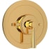 Perrin and Rowe Holborn Thermostatic Valve Trim Only with Single Lever Handle - Less Rough In English Gold