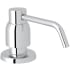 Perrin and Rowe Holborn Deck Mounted Soap Dispenser with 16 oz Capacity Polished Chrome