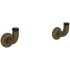 Perrin and Rowe Georgian Era Bridge Kitchen Faucet Wall Unions English Bronze