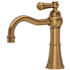Perrin and Rowe Georgian Era 1.2 GPM Single Hole Bathroom Faucet with Pop-Up Drain Assembly English Bronze