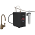 Perrin and Rowe Georgian Era 0.5 GPM Hot Water Dispenser with Hot Water Filter Tank English Bronze