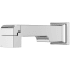 Pfister Verve 8-11/16" Integrated Diverter Tub Spout Polished Chrome