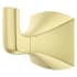 Pfister Soft Square Robe Hook Brushed Gold