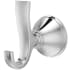Pfister Woodbury Double Hook Robe Hook Polished Chrome