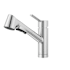 Pfister Pfirst Modern 1.5 GPM Single Hole Pull Out Kitchen Faucet Polished Chrome