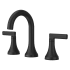 Pfister Vedra 1.2 GPM Widespread Bathroom Faucet with Pop-Up Drain Assembly Matte Black