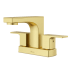 Pfister Pfirst Modern 1.2 GPM Centerset Bathroom Faucet Brushed Gold