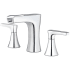 Pfister Kelen 1.2 GPM Widespread Bathroom Faucet with Waterfall Spout and Drain Assembly Polished Chrome