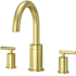 Pfister Contempra Deck Mounted Roman Tub Faucet Trim with Metal Lever Handles Brushed Gold