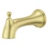 Pfister Transitional Round 6-13/16" Integrated Diverter Tub Spout Brushed Gold