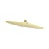 Pfister Modern Square 1.75 GPM Single Function Rain Shower Head Brushed Gold