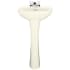 PROFLO 33-5/8" Willow Creek Vitreous China Bathroom Sink Pedestal Biscuit