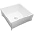 PROFLO 24-3/16" x 24-3/16" Floor Mounted Mop Service Sink with Integral Drain White