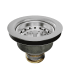 PROFLO 3-1/2" Basket Strainers Stainless Steel