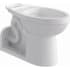 PROFLO Elongated Chair Height Toilet Bowl Only - Less Seat White