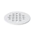 PROFLO 4-1/4" Snap-In Shower Drain Strainer White